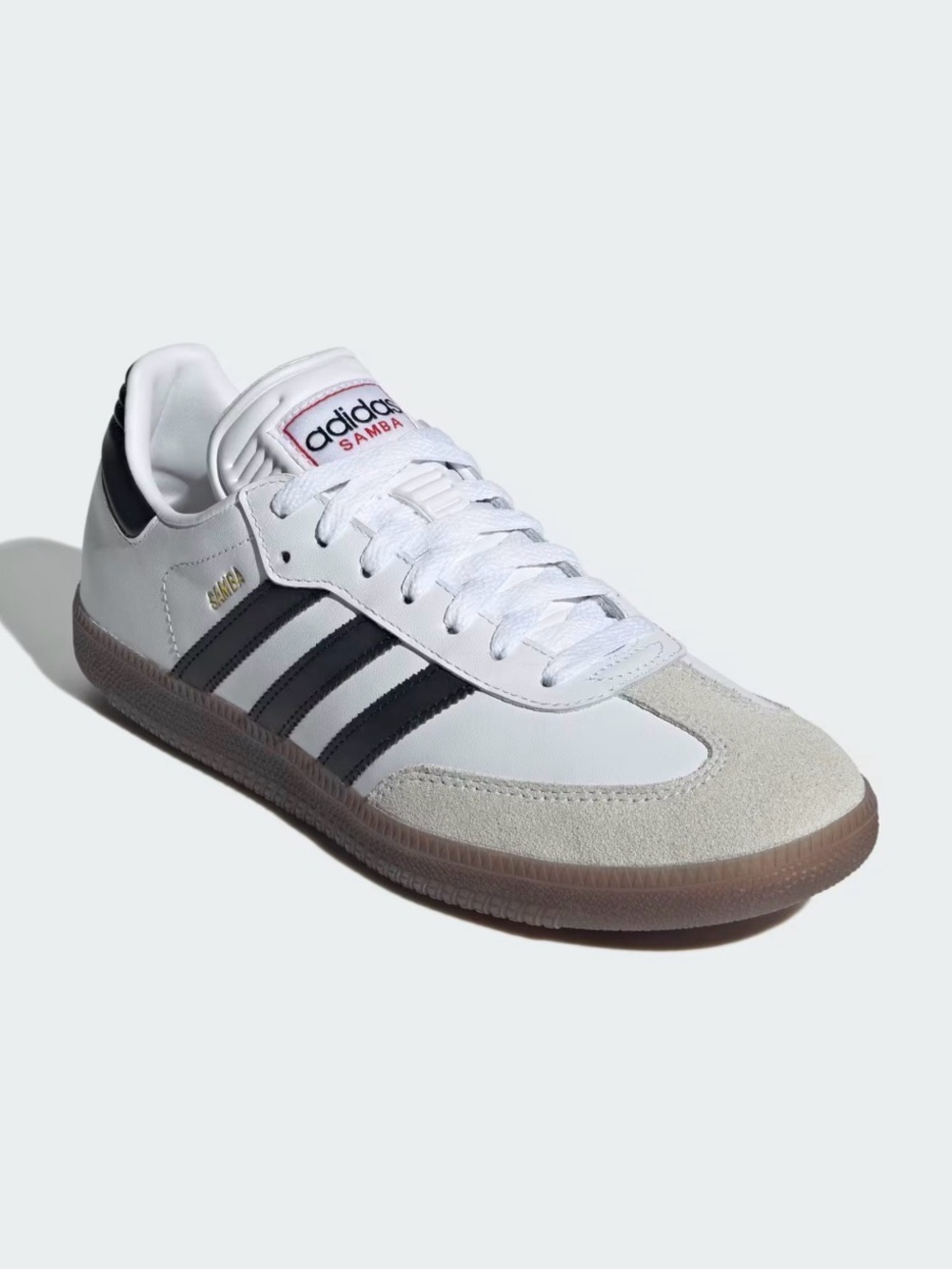 Adidas Samba OG White Black Gum Sneakers Women’s Lightly Used - Picture 3 of 9